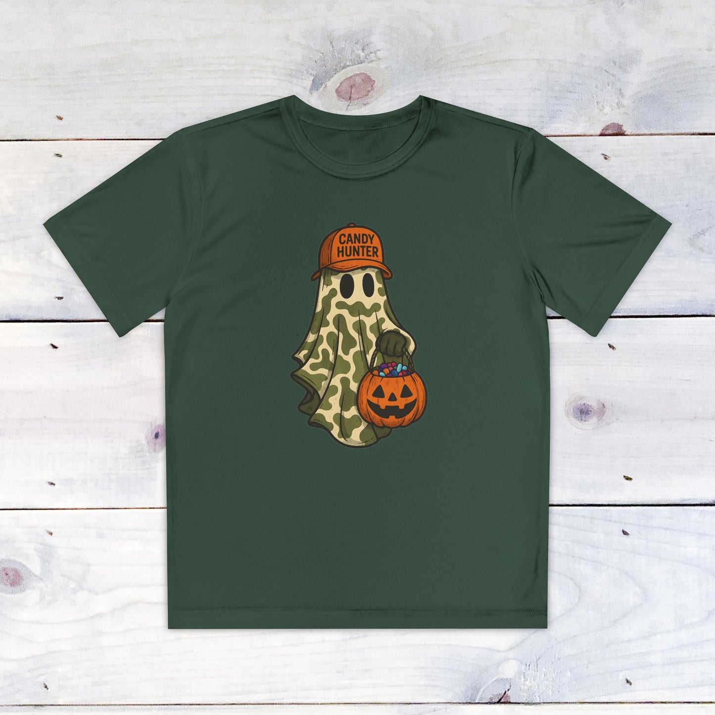 Candy Hunter Youth Sport-Tek Shirt