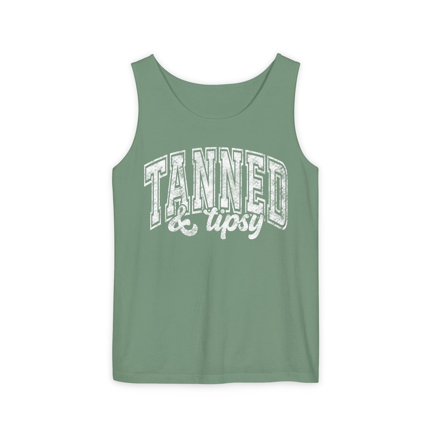 Tanned & Tipsy Comfort Colors Tank