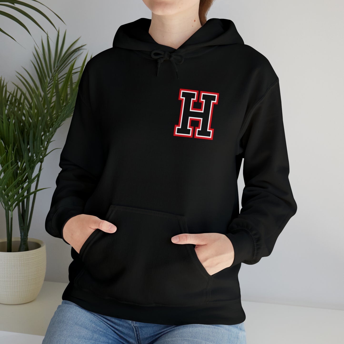 Heath Hawks - Southside Strong back Hoodie