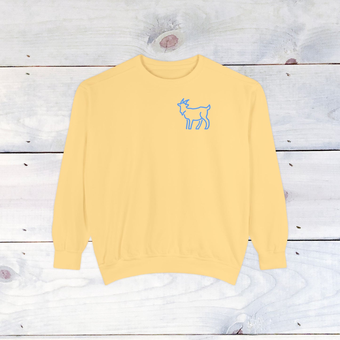 Custom Goats Comfort Color Sweatshirt