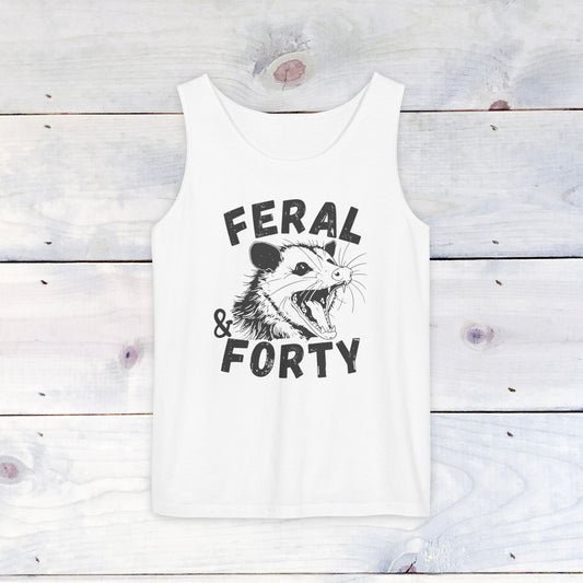 Feral & Forty Comfort Colors Tank Top