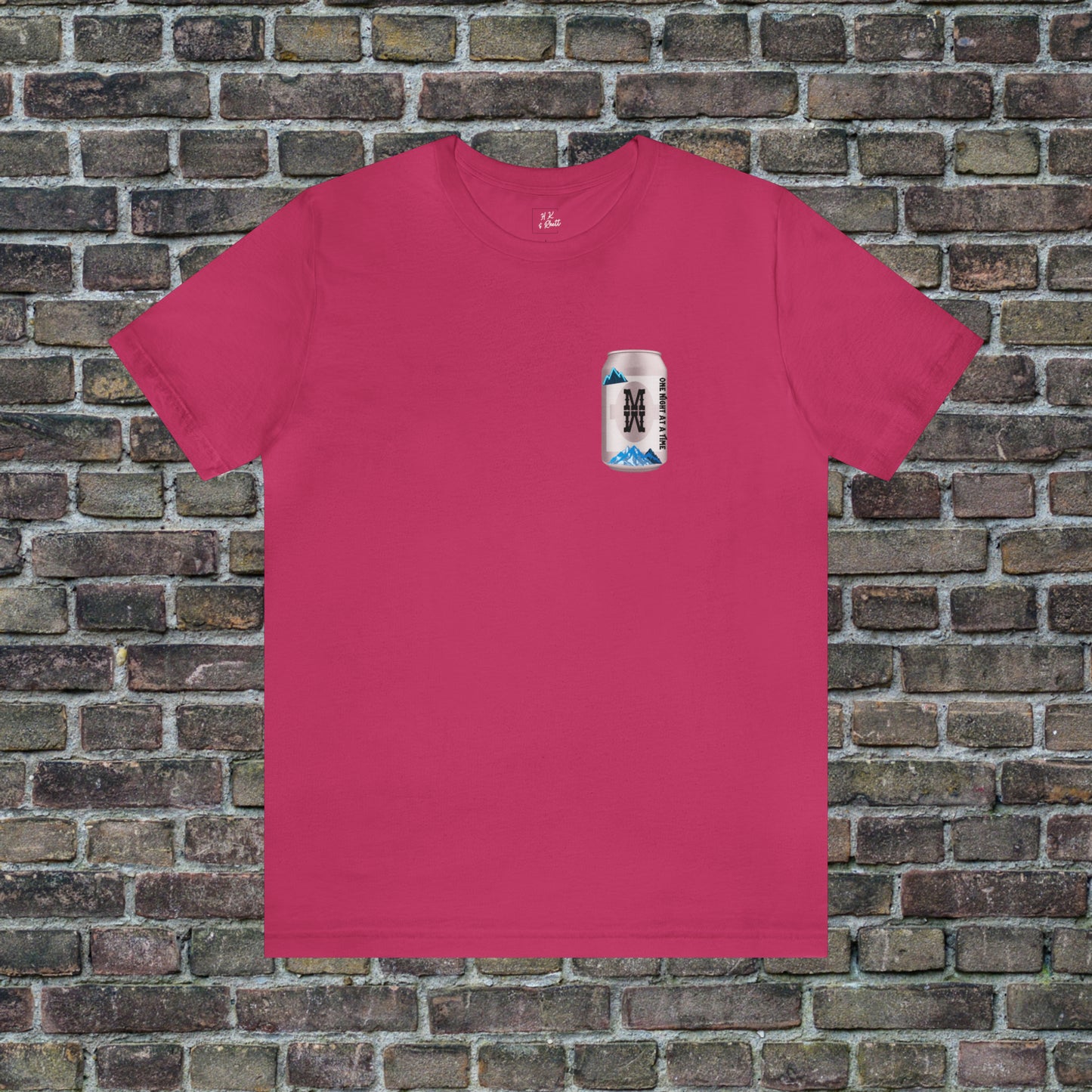 Wallen Tour Shirt - Beer Can Front, Country A$$ Sh*t Back  Unisex T-shirt, White Text