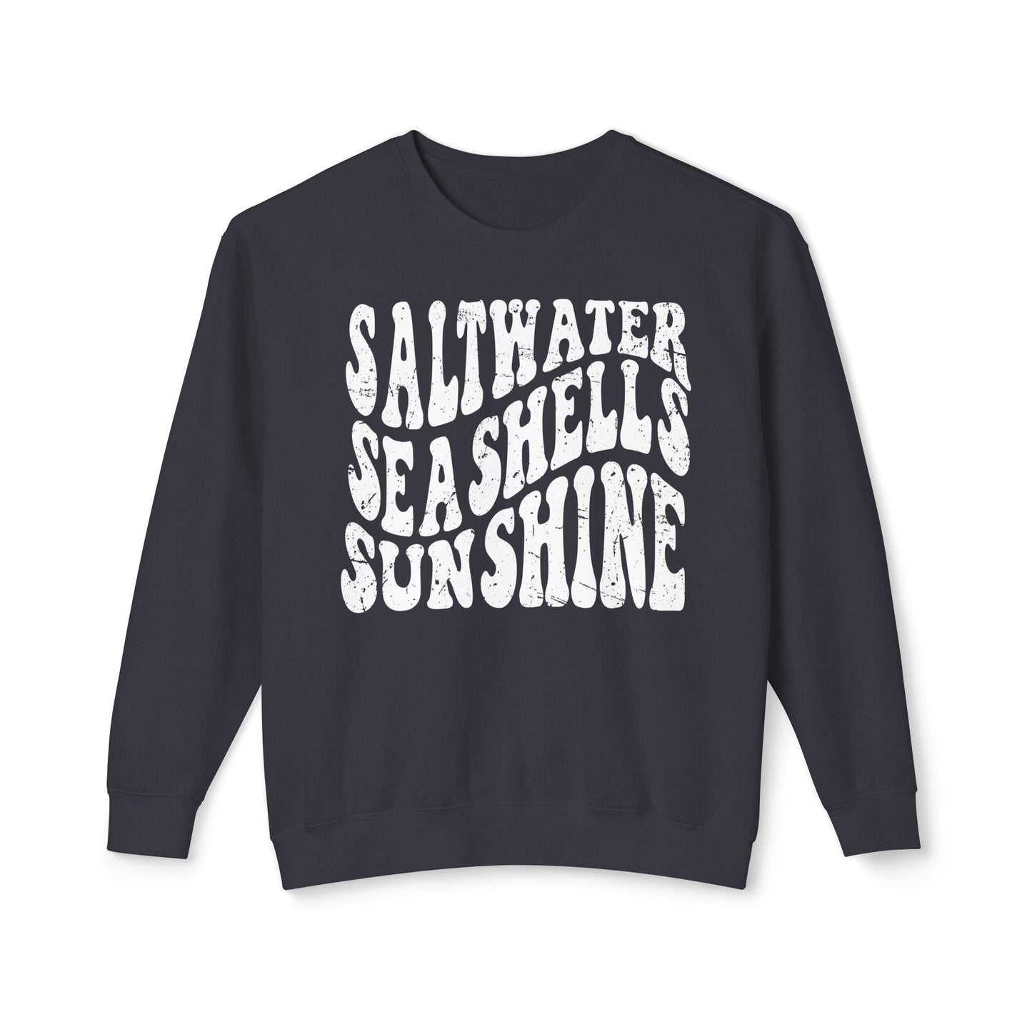 Sunshine, Seashells, Saltwater Comfort Colors Sweater