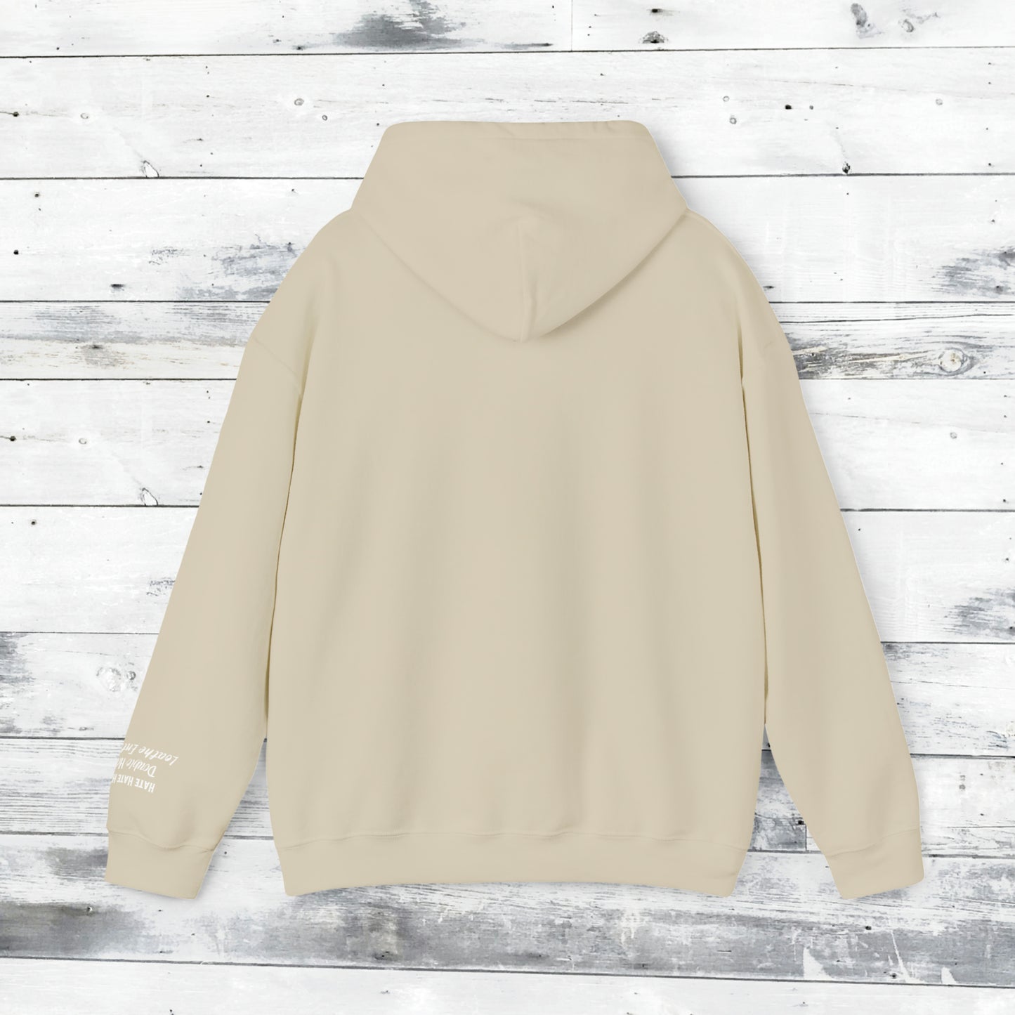 GRINCH HOODIE - LOATHE ENTIRELY QUOTE LEFT CUFF