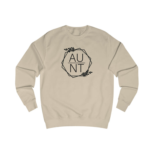 Aunt Sweater - Black text