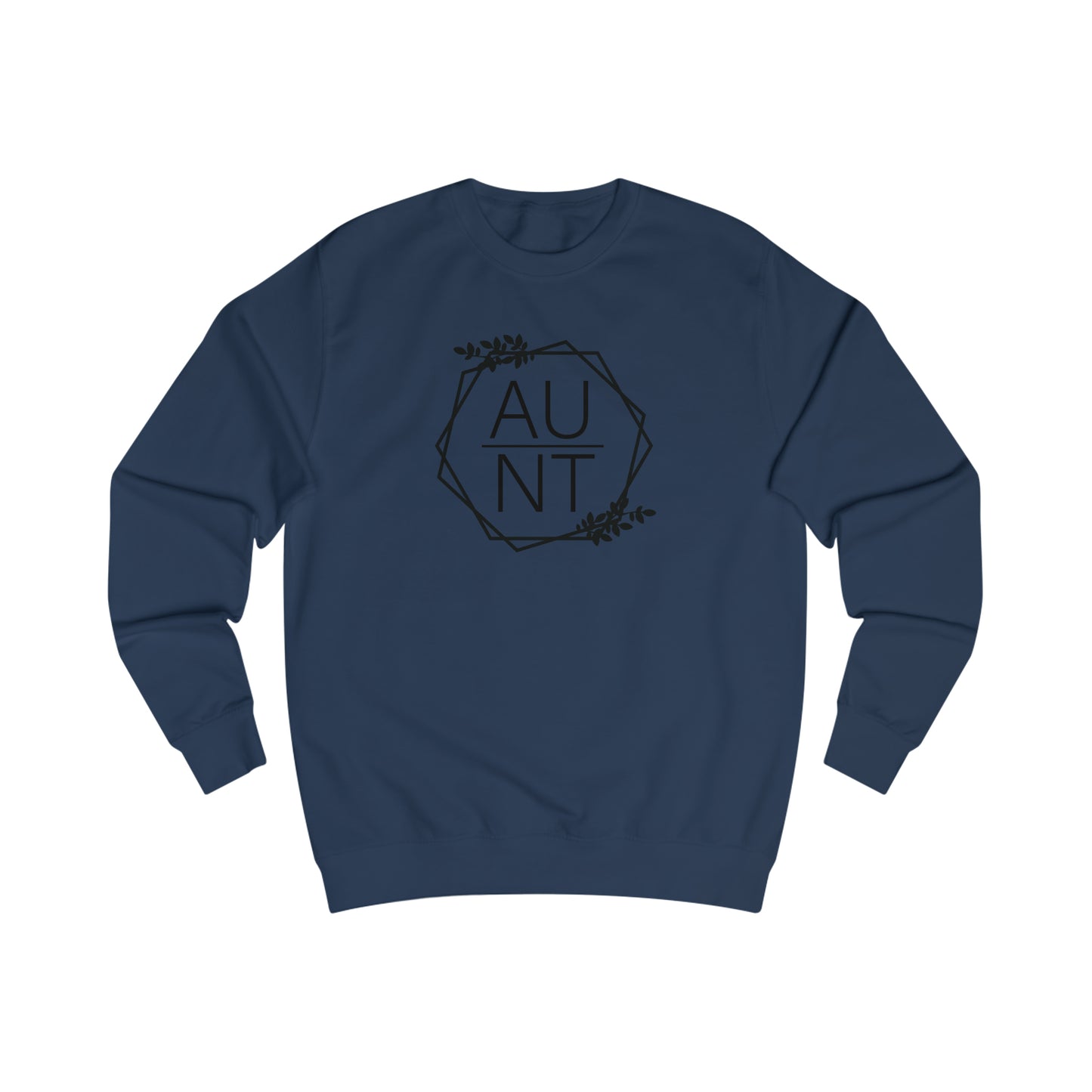 Aunt Sweater - Black text