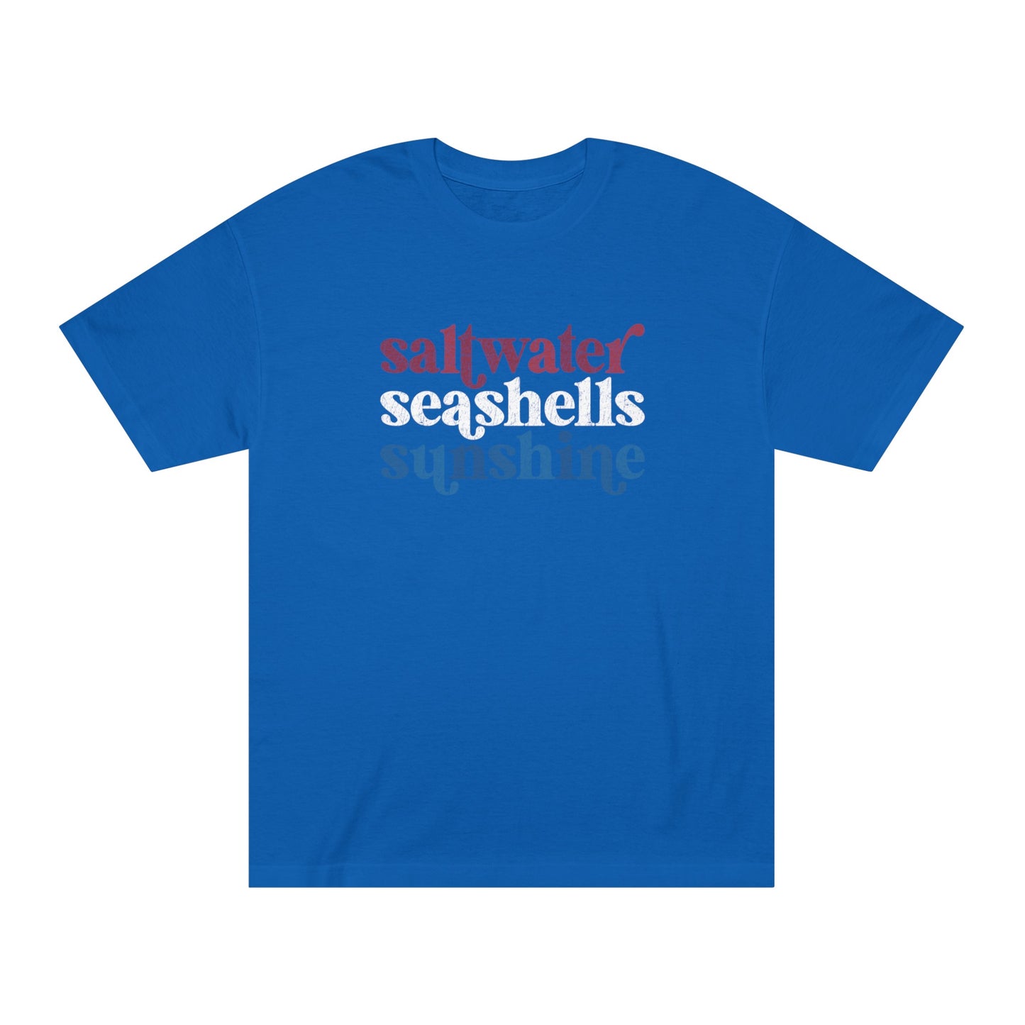 Saltwater, Seashells, Sunshine RWB T-Shirt