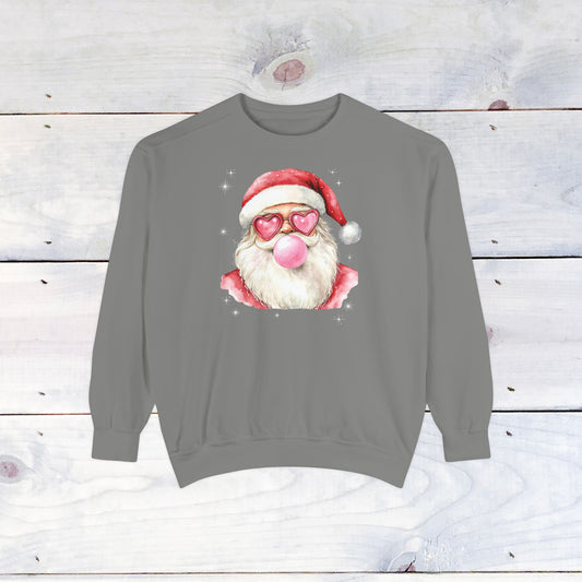 Bubble Gum Santa Comfort Colors Santa