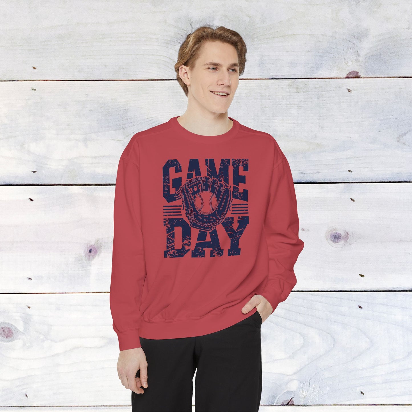 Navy Game Day Comfort Colors Sweater