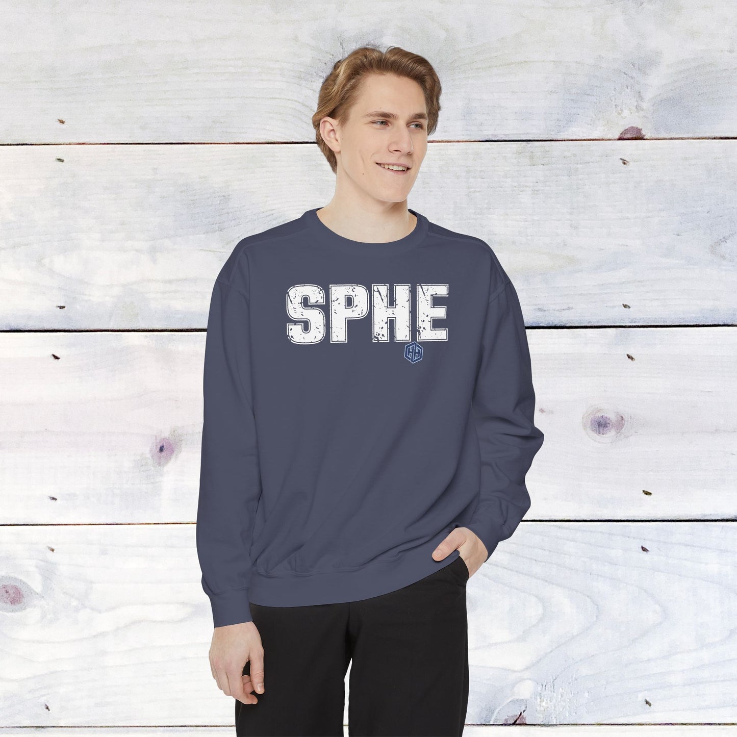 SPHE Deep in the Heart Back Comfort Colors Sweater
