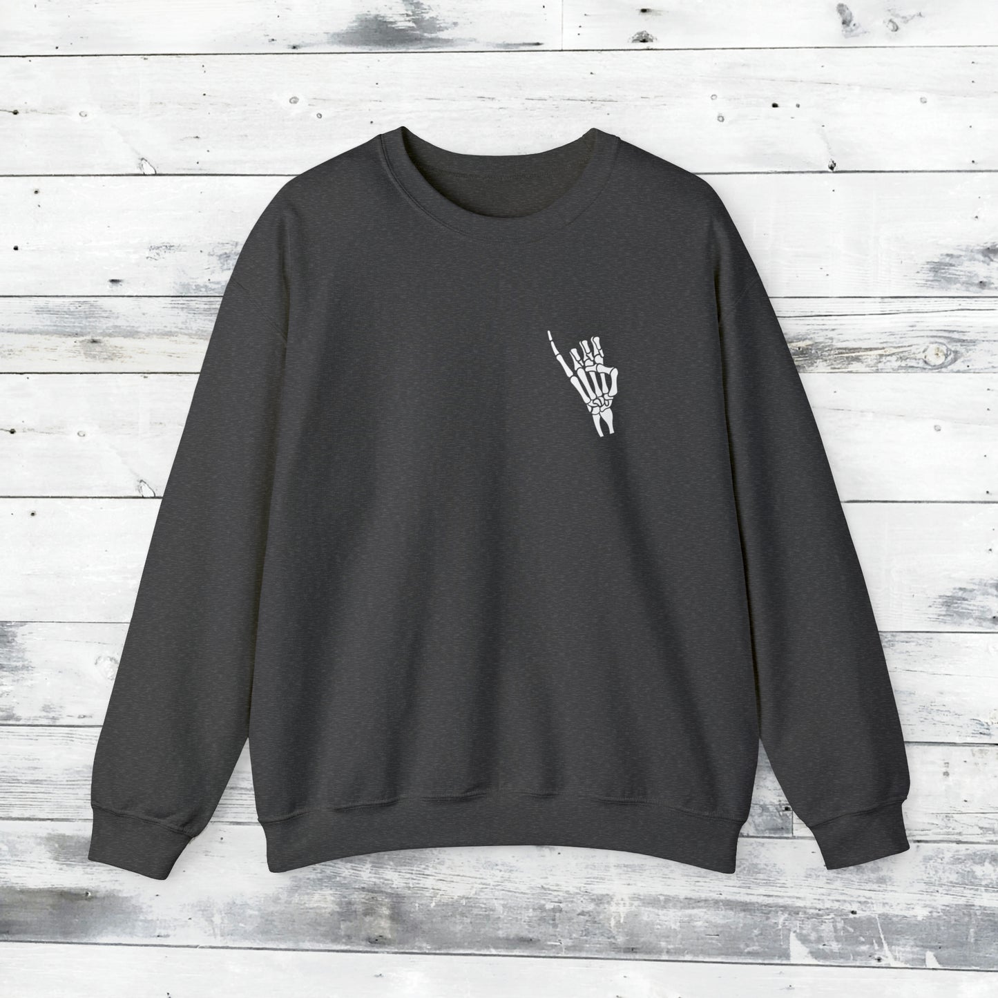 Skelly Stingers Up and Rockwall Back Sweater