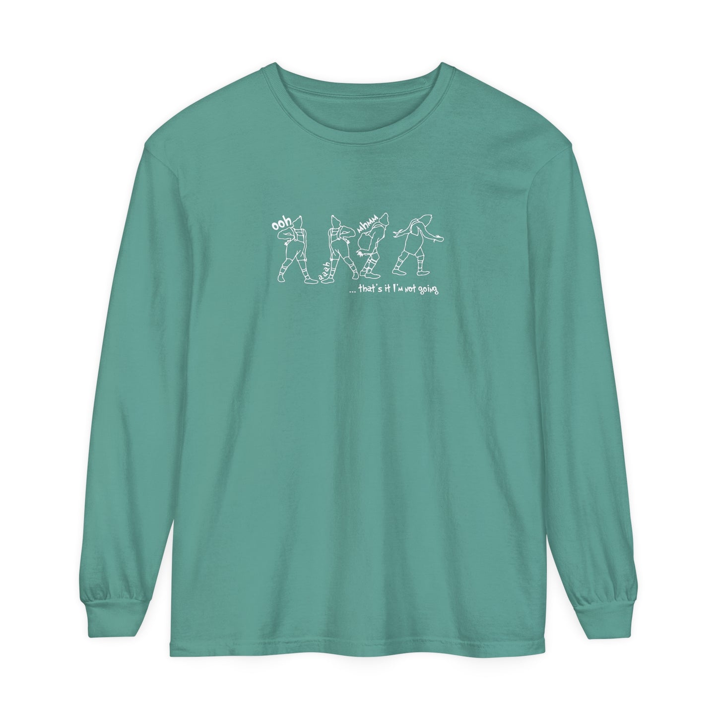 Grinch Comfort Colors Long Sleeve Shirt