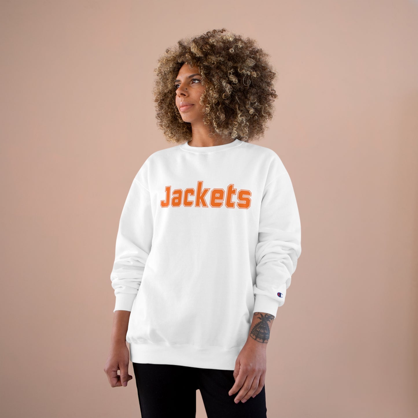 Jackets Orange Varsity Champion Sweatshirt