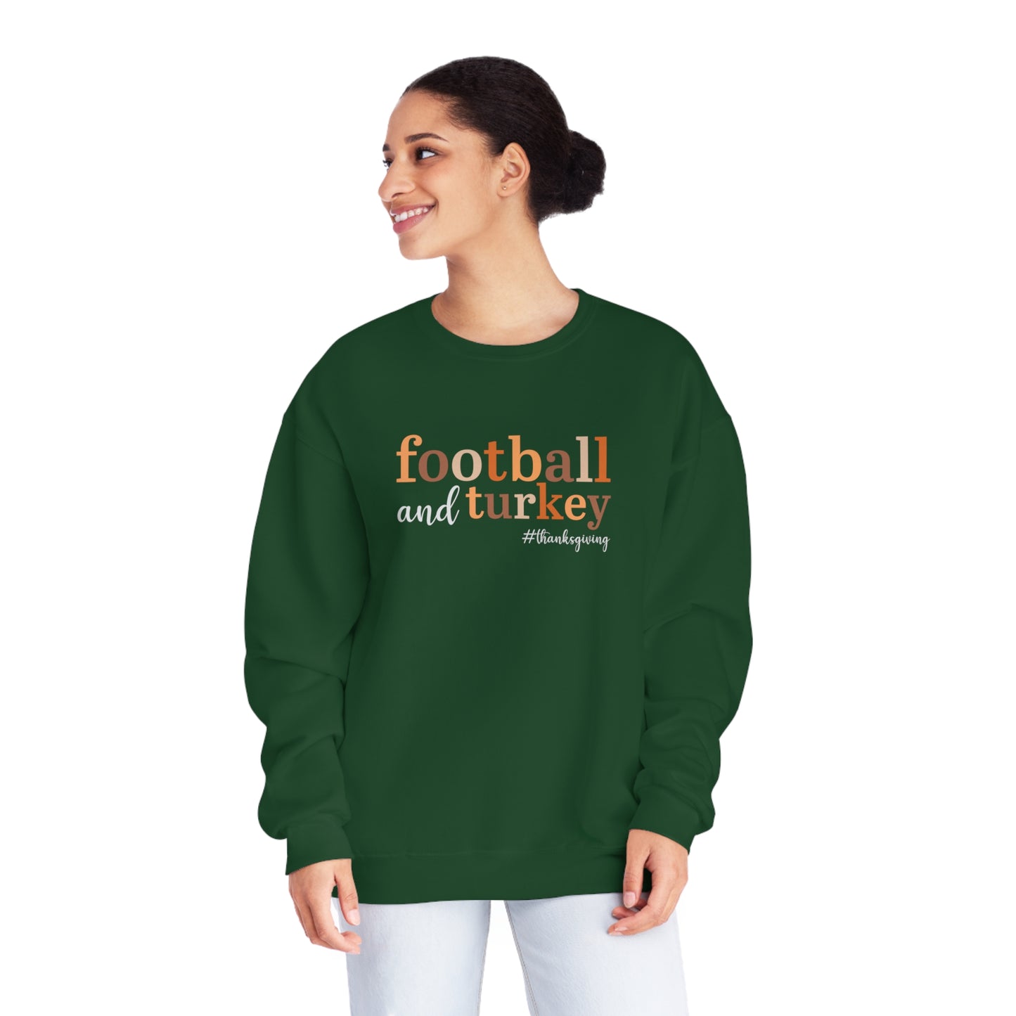 Football & Turkey Sweater