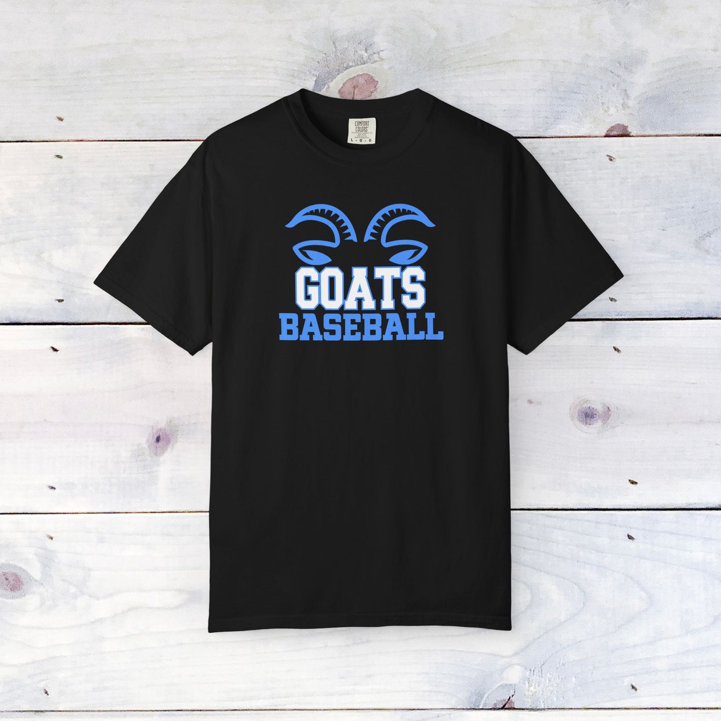 Goats Baseball T-Shirt — Comfort Colors Unisex