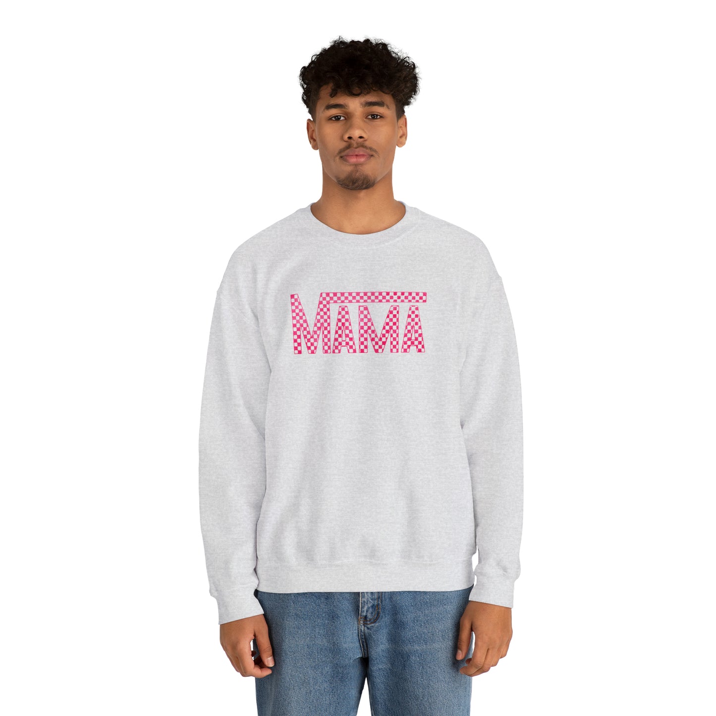 Pink Mama Checkered Sweater