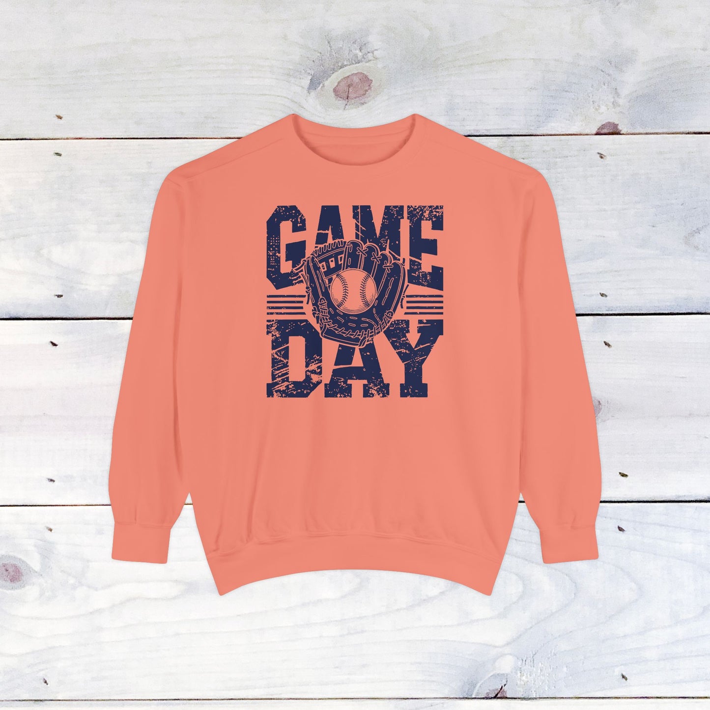 Navy Game Day Comfort Colors Sweater