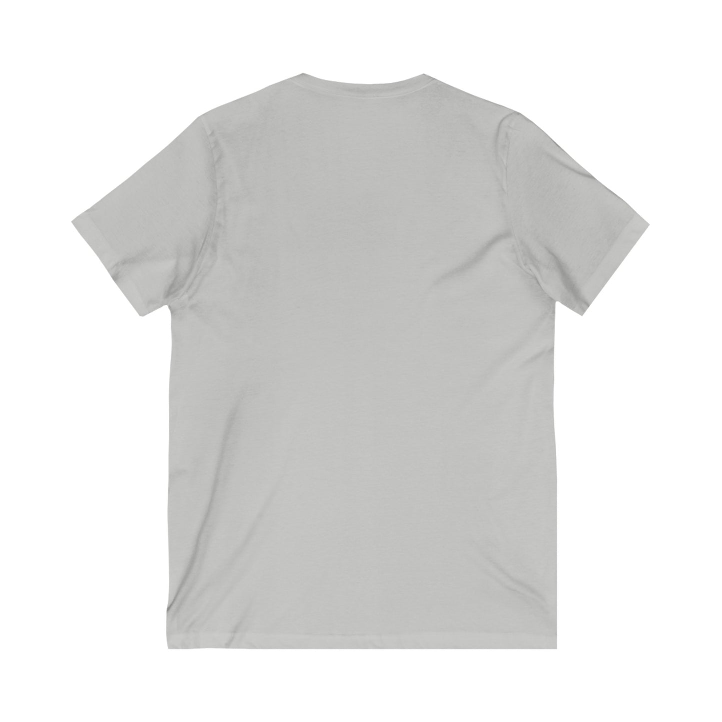 Red/White/Blue - Saltwater, Seashells, Sunshine Unisex Jersey Short Sleeve V-Neck Tee