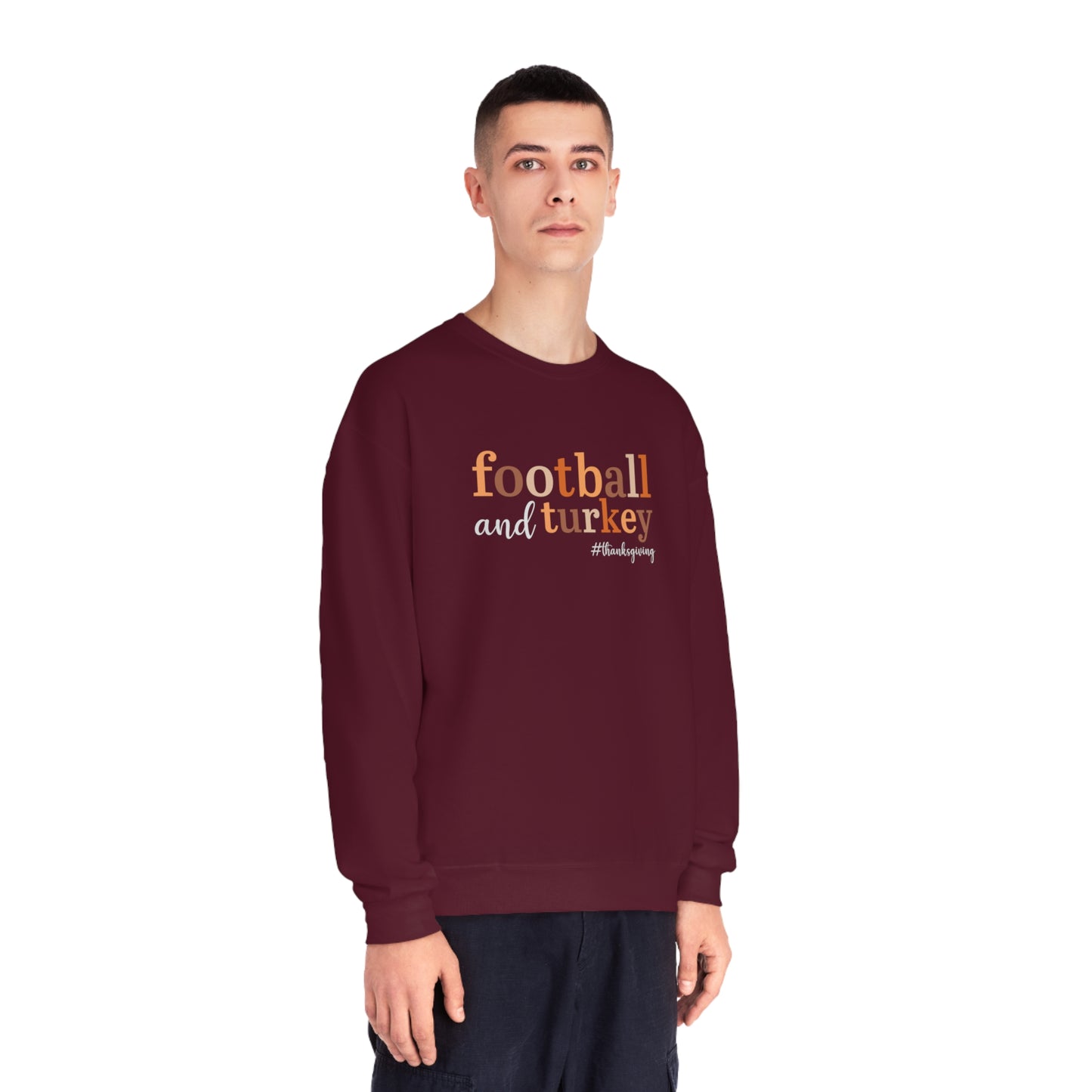 Football & Turkey Sweater