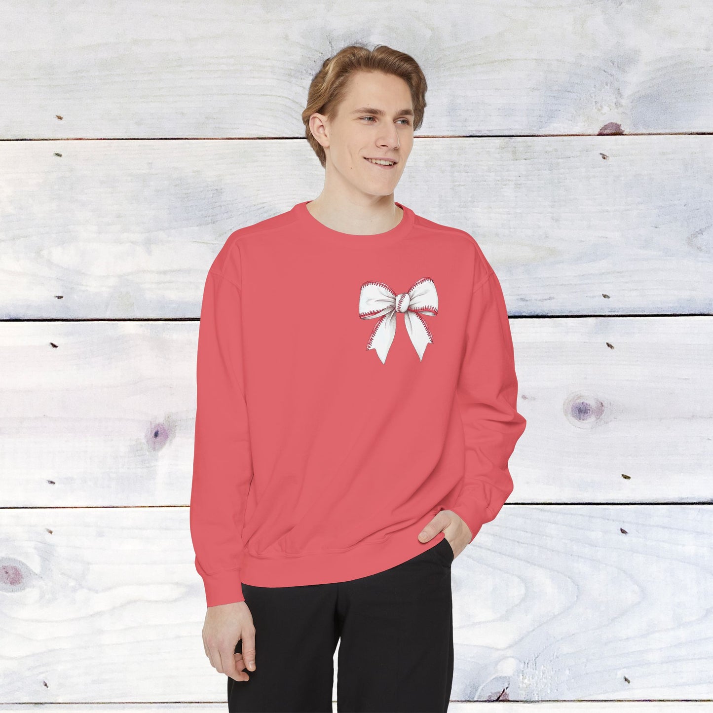 Baseball Mom Comfort Color Sweatshirt