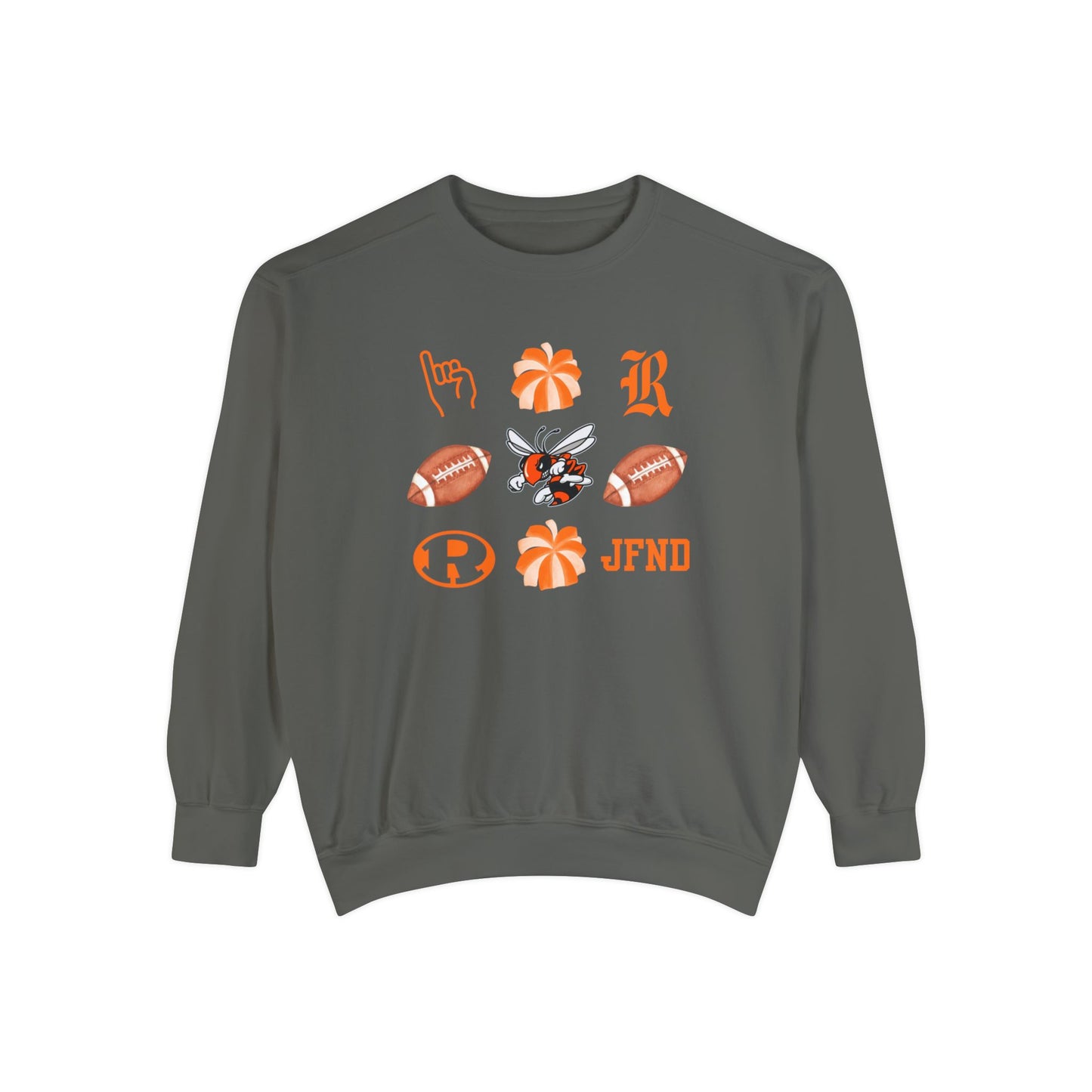Jackets Poms & Footballs Comfort Colors Sweater