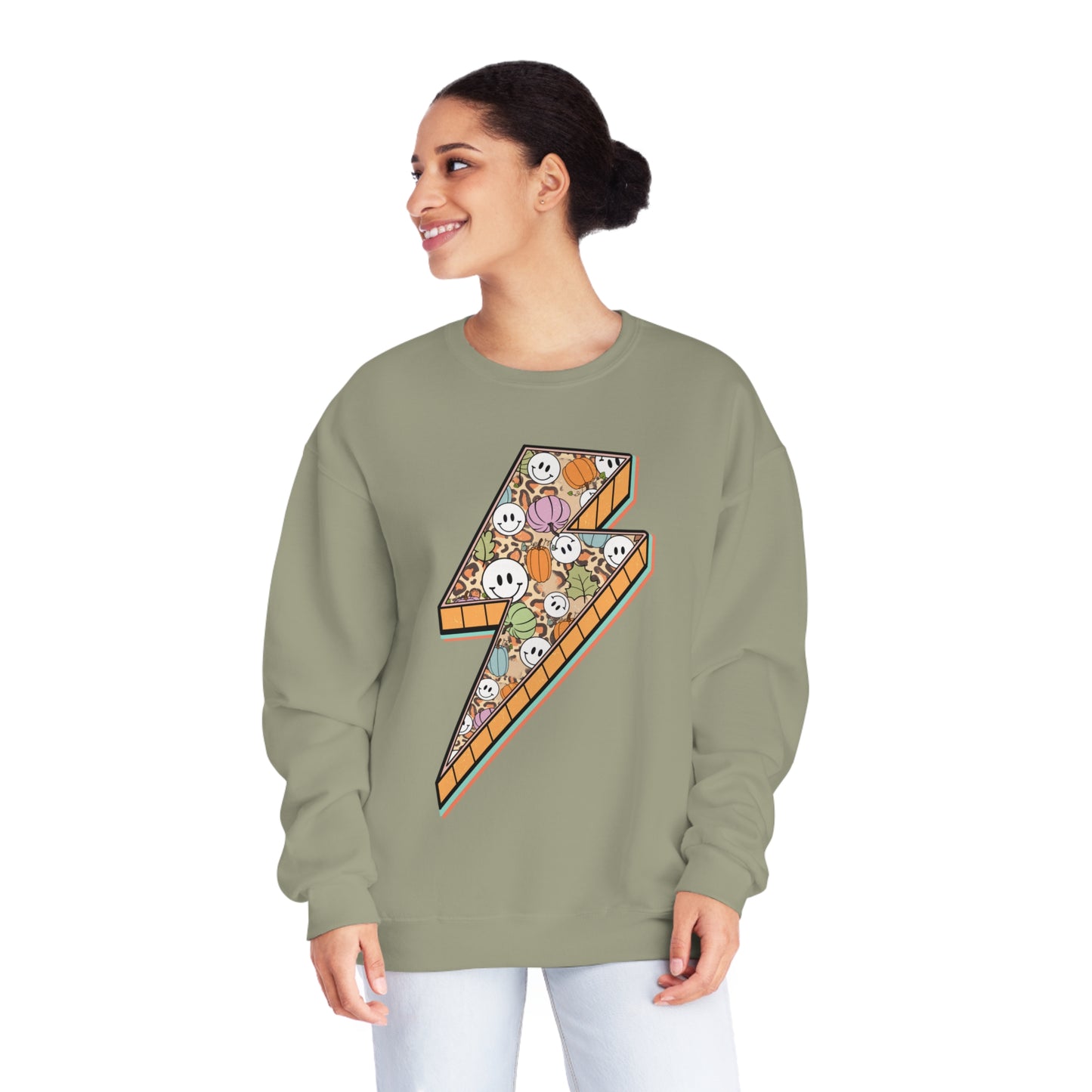 Fall Lightning Bolt Sweater