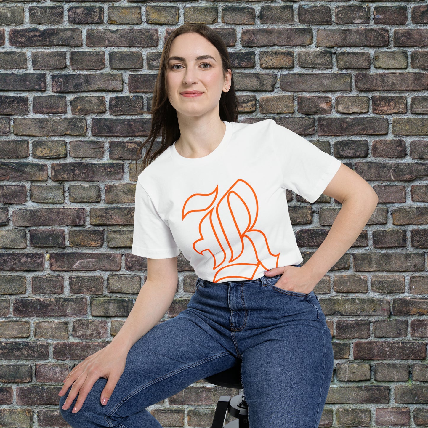 Old School R Shirt - Loose Fit