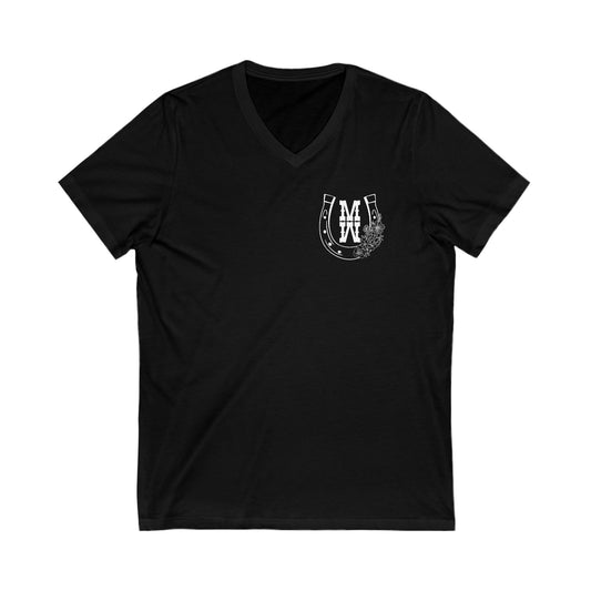 Wallen - Long Live Cowgirls V Neck Back T-Shirt