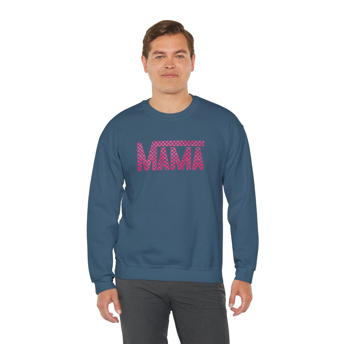 Pink Mama Checkered Sweater