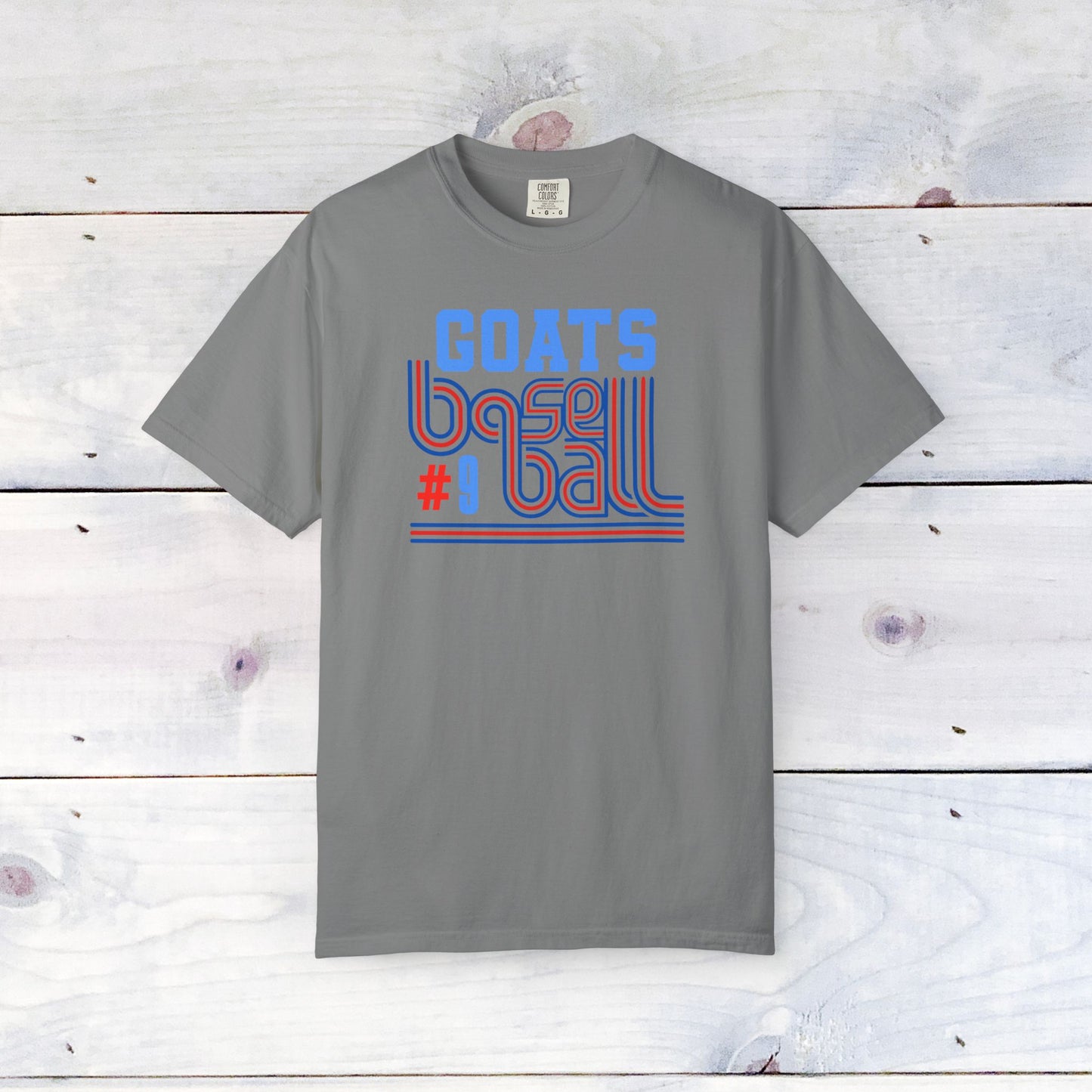 Goats Baseball Comfort Colors Unisex Shirt