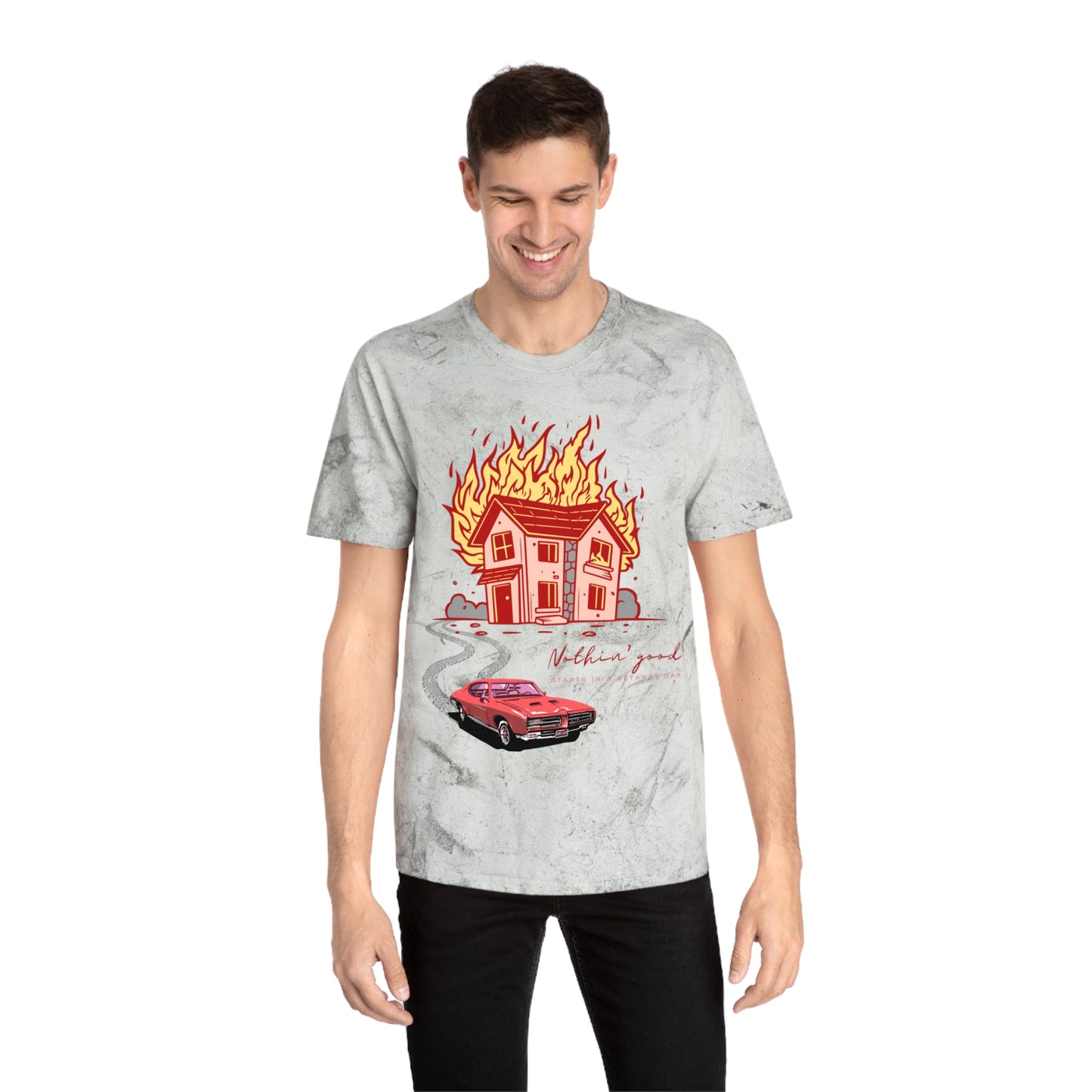 House on Fire, Getaway Car - Comfort Colors Shirt