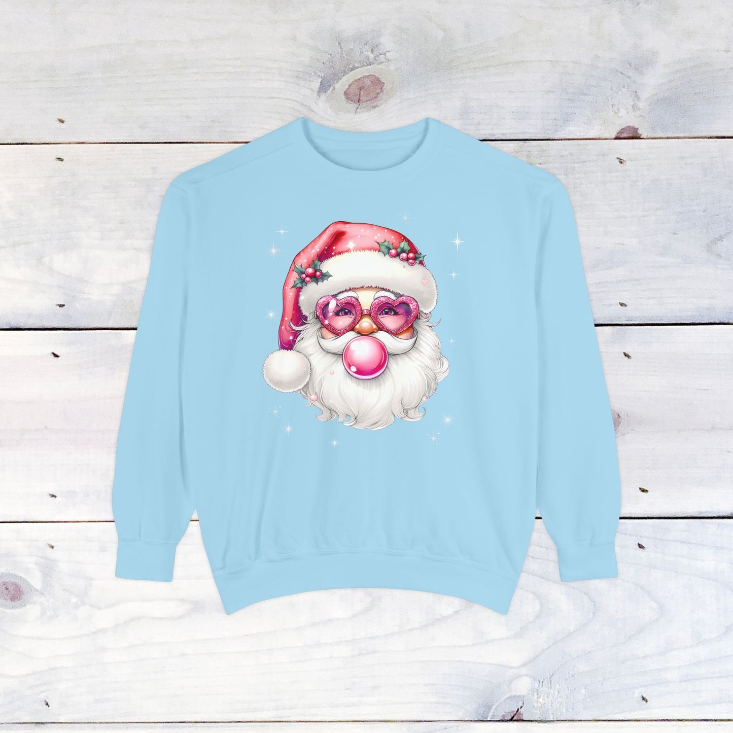 Girly Pop Santa Comfort Colors