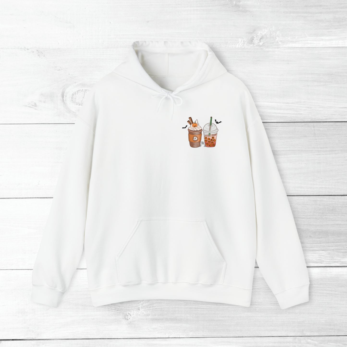 Halloween Coffee Hoodie - Hocus Pocus I need Coffee to Focus Back