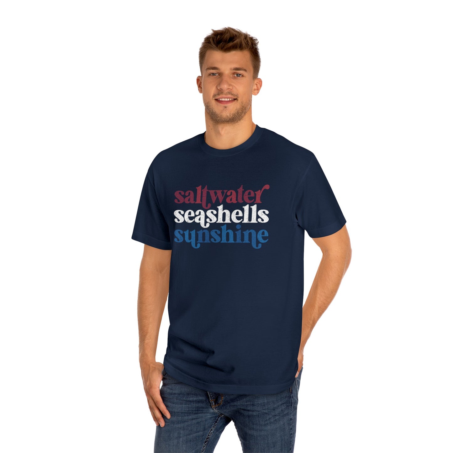 Saltwater, Seashells, Sunshine RWB T-Shirt