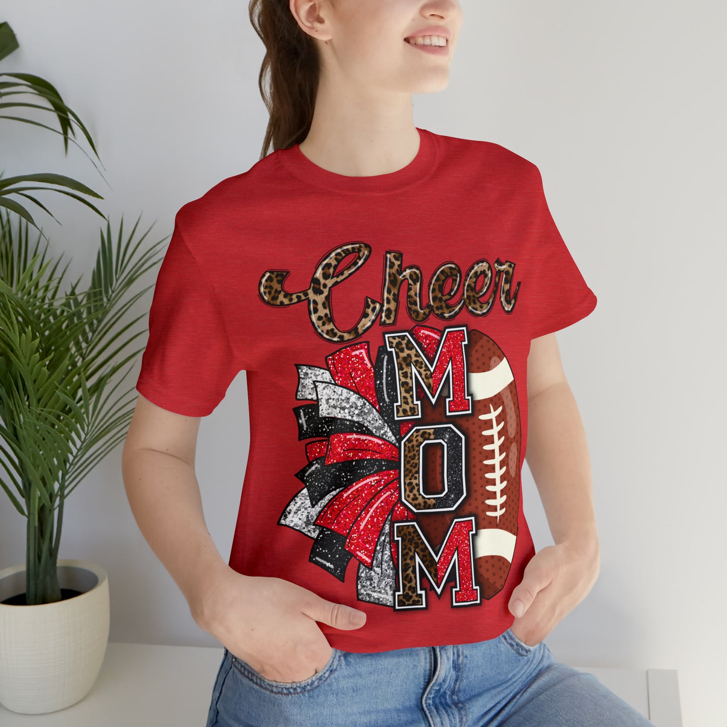 Glitz Cheer Mom Shirt