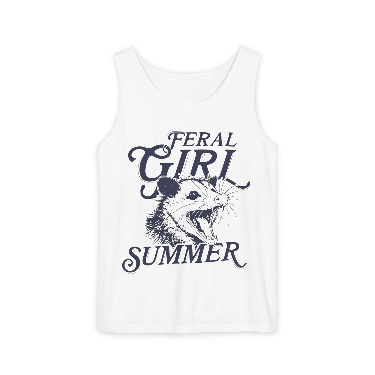 Feral Girl Summer Tank - Comfort Colors