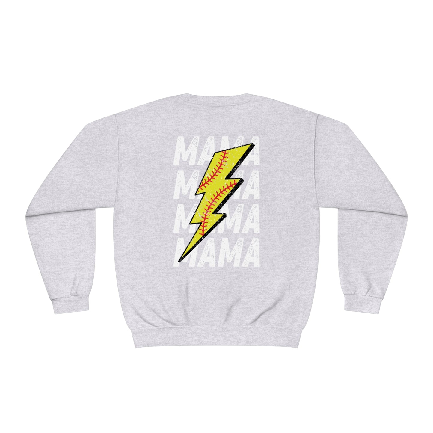 Softball Mama Sweater - White Text