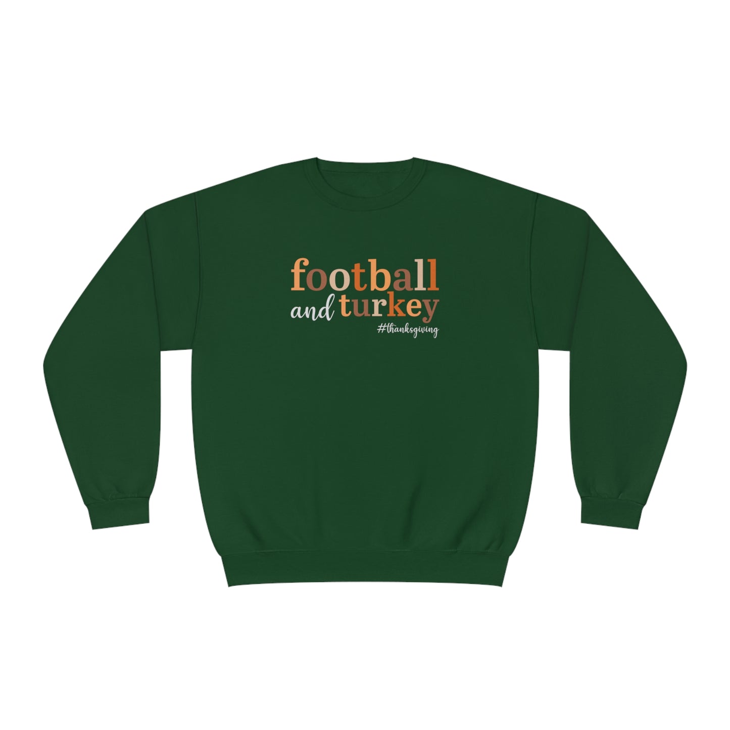 Football & Turkey Sweater