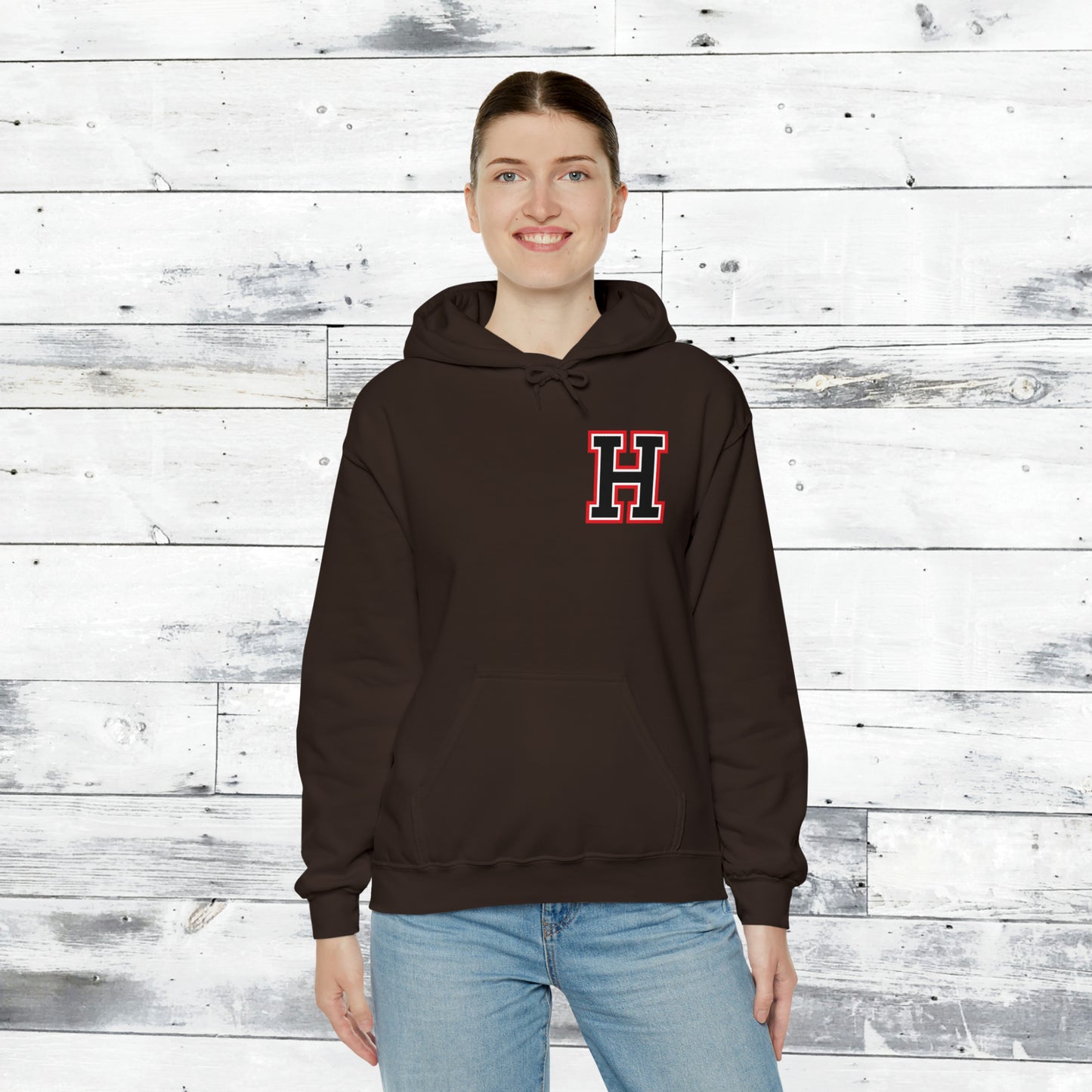 Heath Hawks - Southside Strong back Hoodie