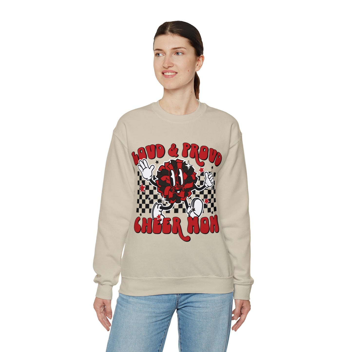 Loud & Proud Cheer Mom Sweater