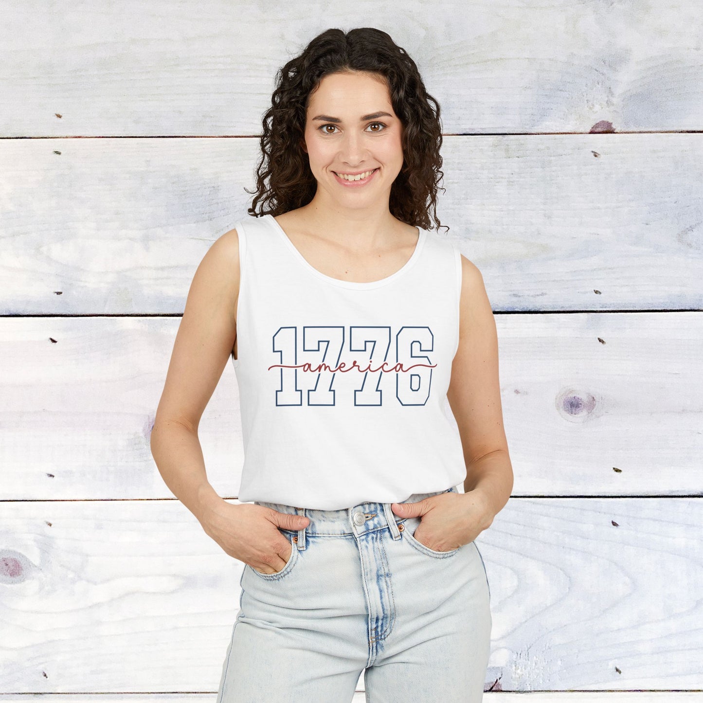 1776 America Comfort Colors Tank
