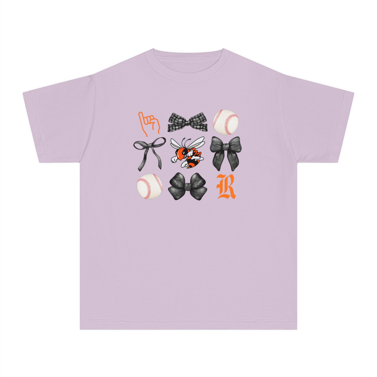 Youth Jackets Baseball Grid Comfort Colors T Shirt