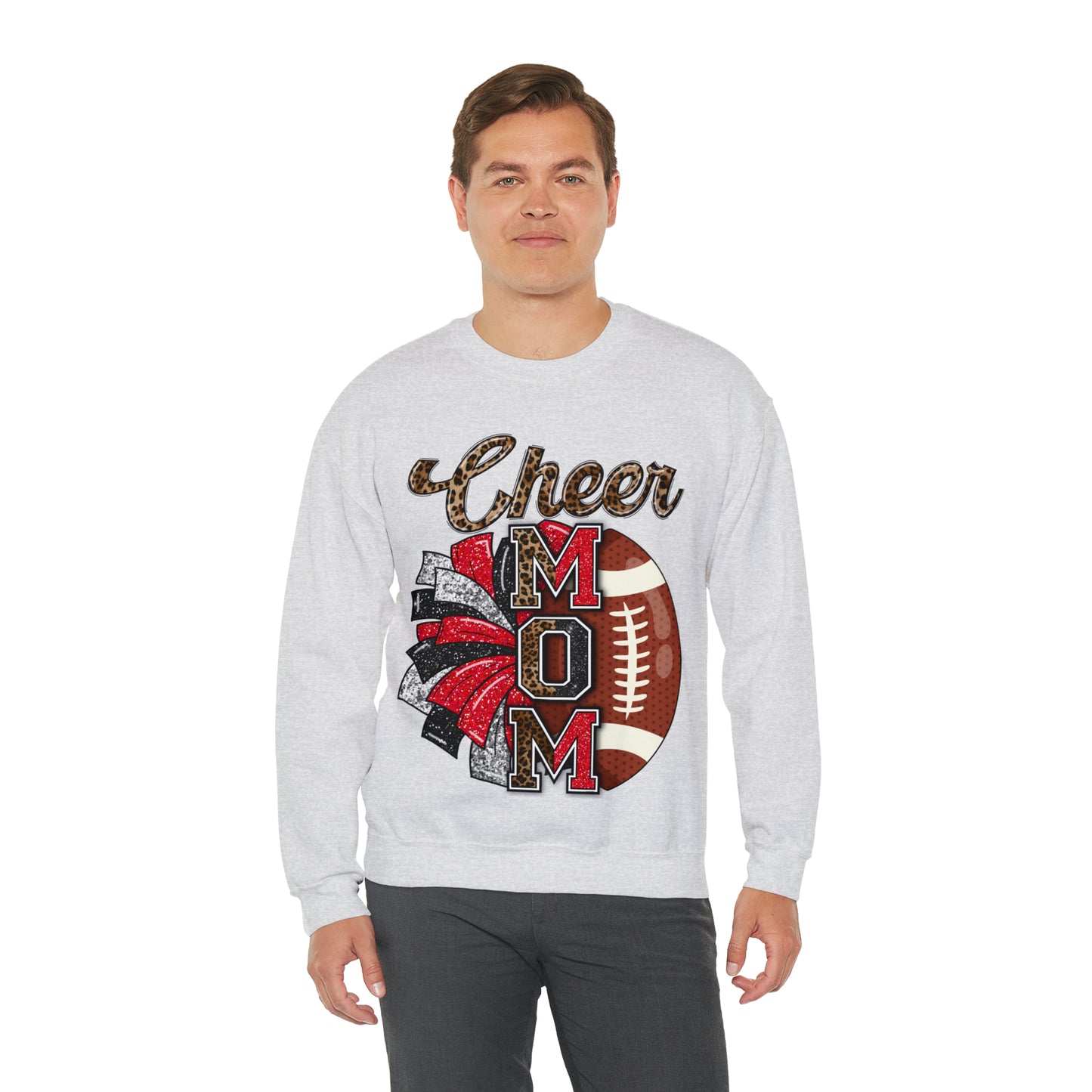 Cheer Mom Glitz Front Sweater