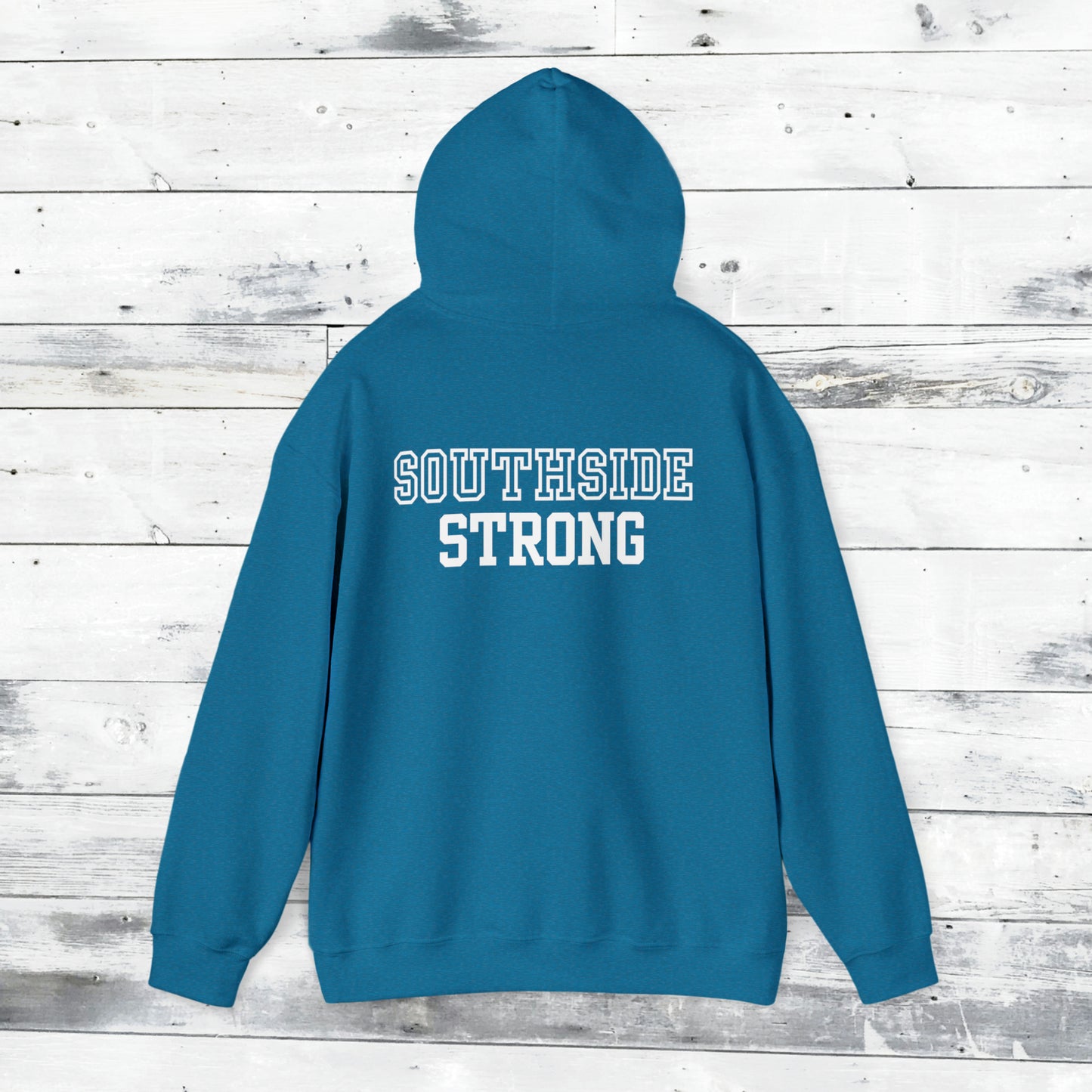 Heath Hawks - Southside Strong back Hoodie