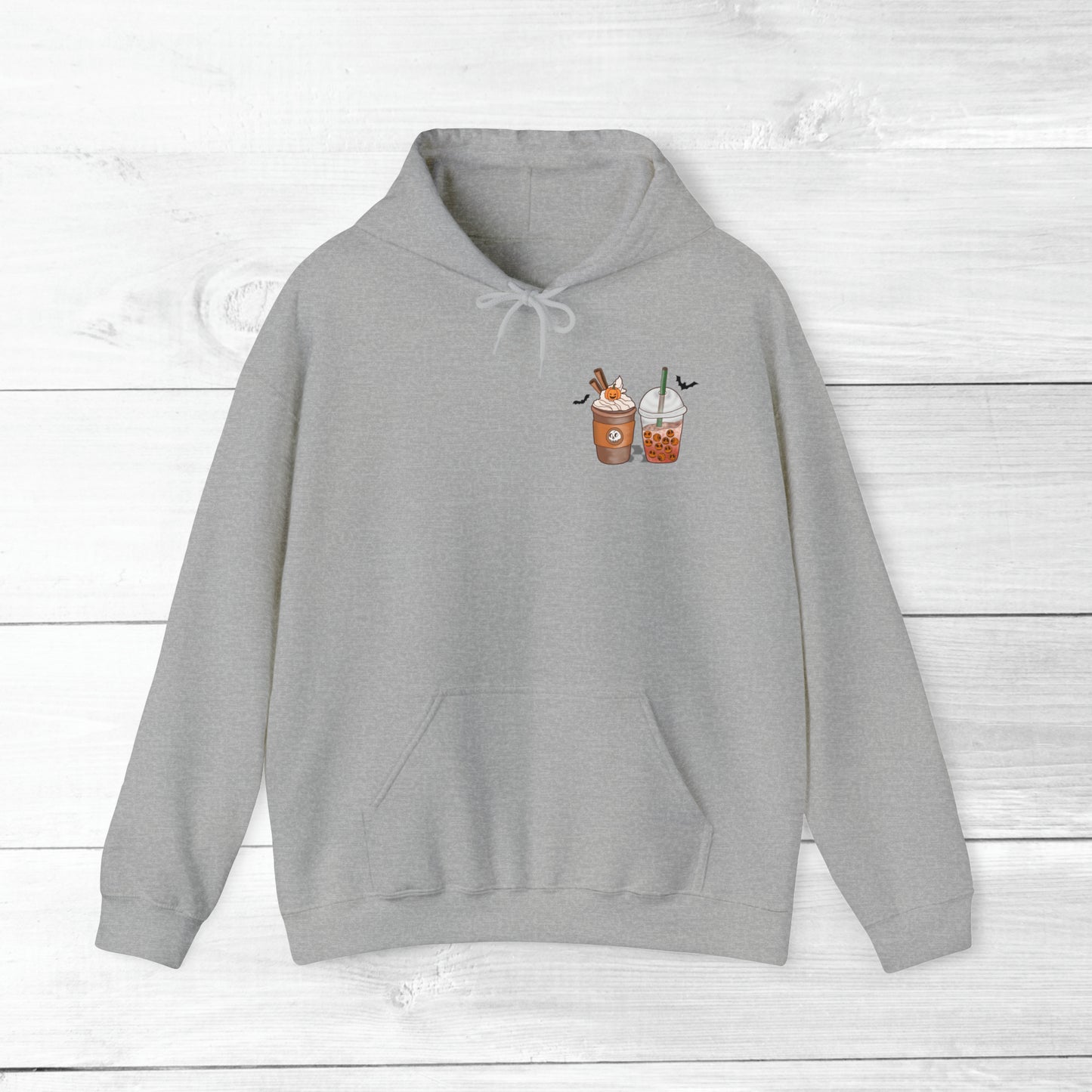 Halloween Coffee Hoodie - Hocus Pocus I need Coffee to Focus Back