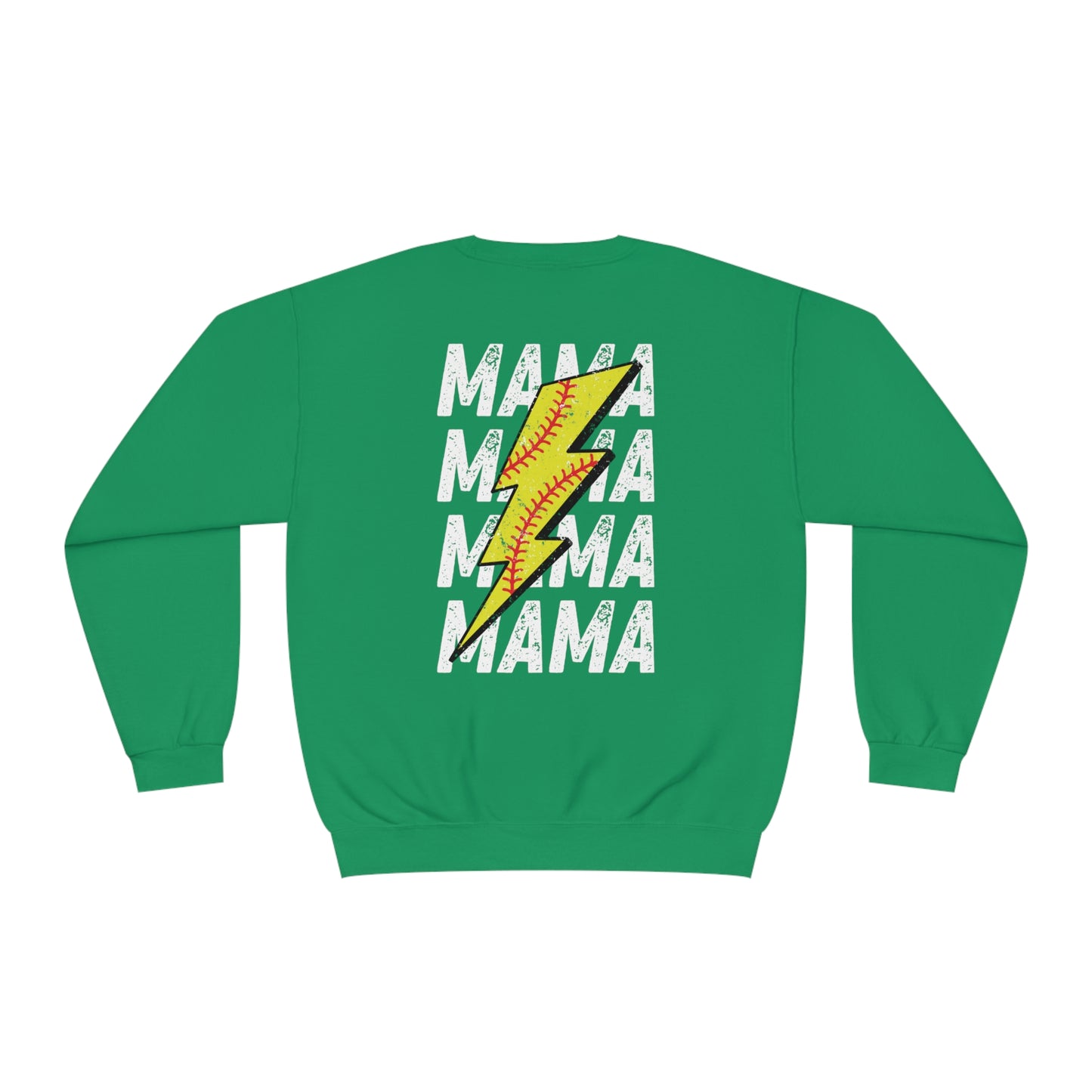 Softball Mama Sweater - White Text