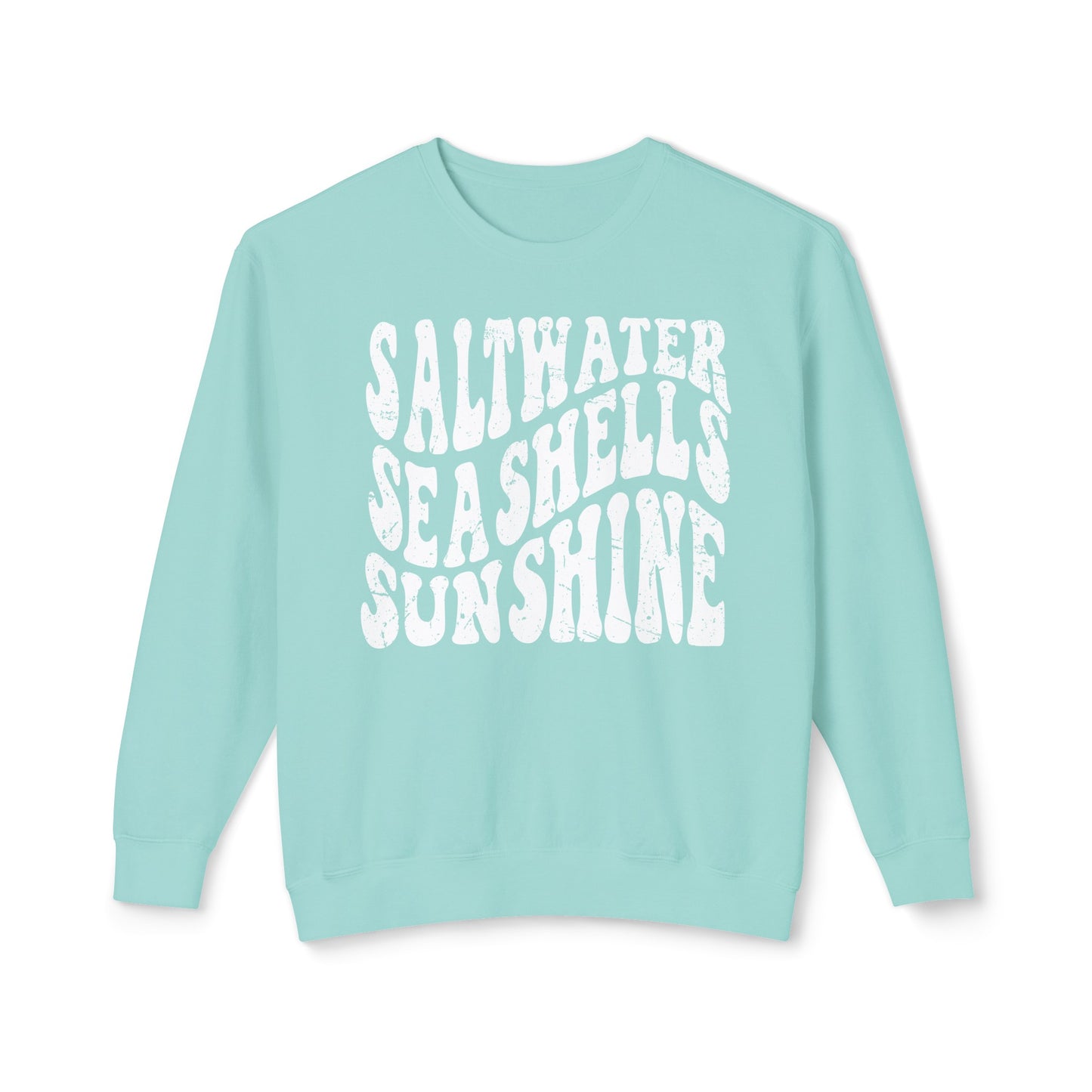 Sunshine, Seashells, Saltwater Comfort Colors Sweater
