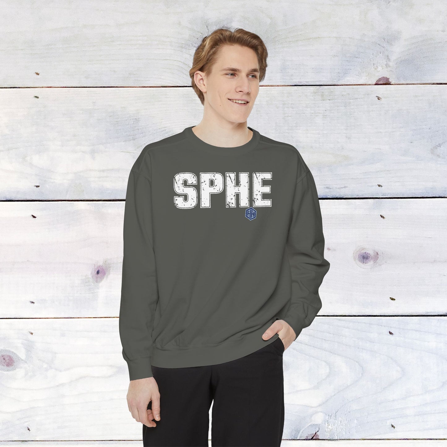 SPHE Deep in the Heart Back Comfort Colors Sweater