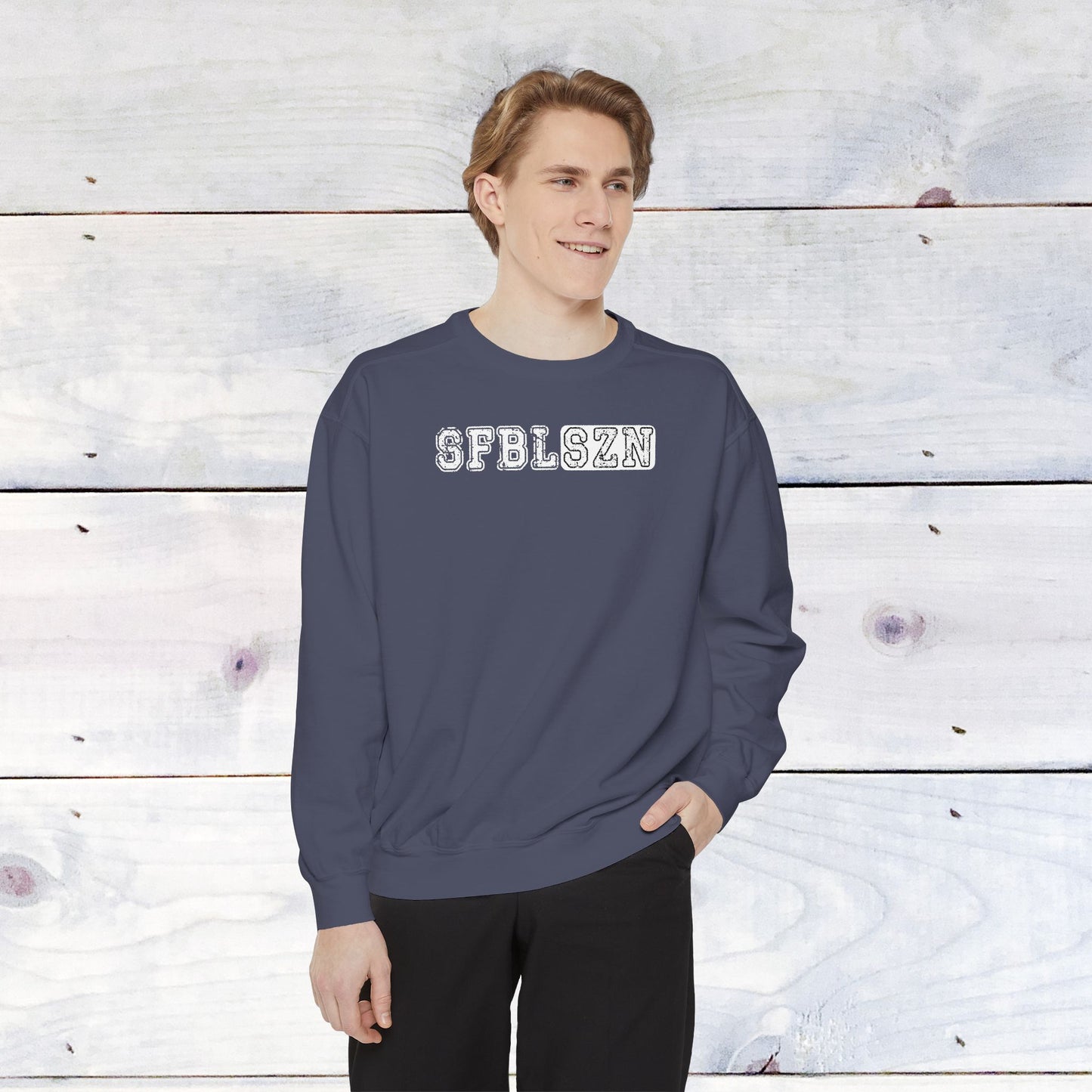 Softball Season Custom Comfort Colors Sweater