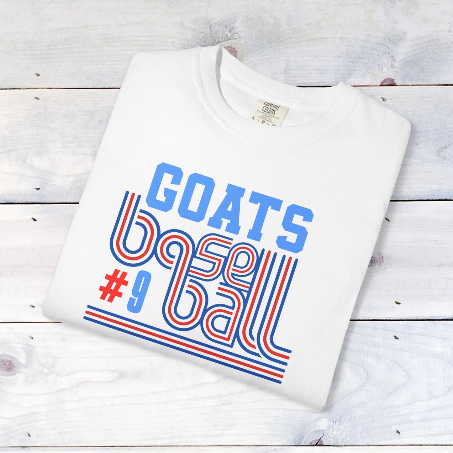 Goats Baseball Comfort Colors Unisex Shirt